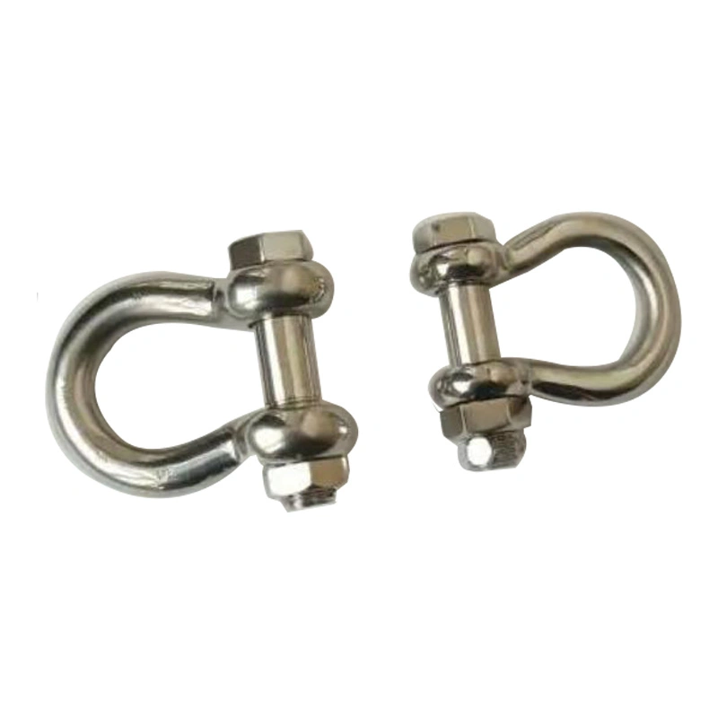 Stainless Steel Metal Rigging Hardware Shackles Turnbuckle D Ring Thimble / Rigging Supplier